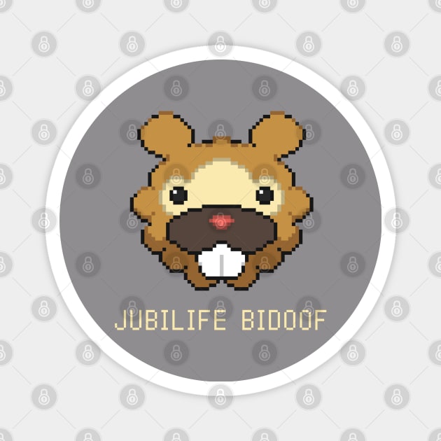 Jubilife Bidoof Magnet by Super Good Art